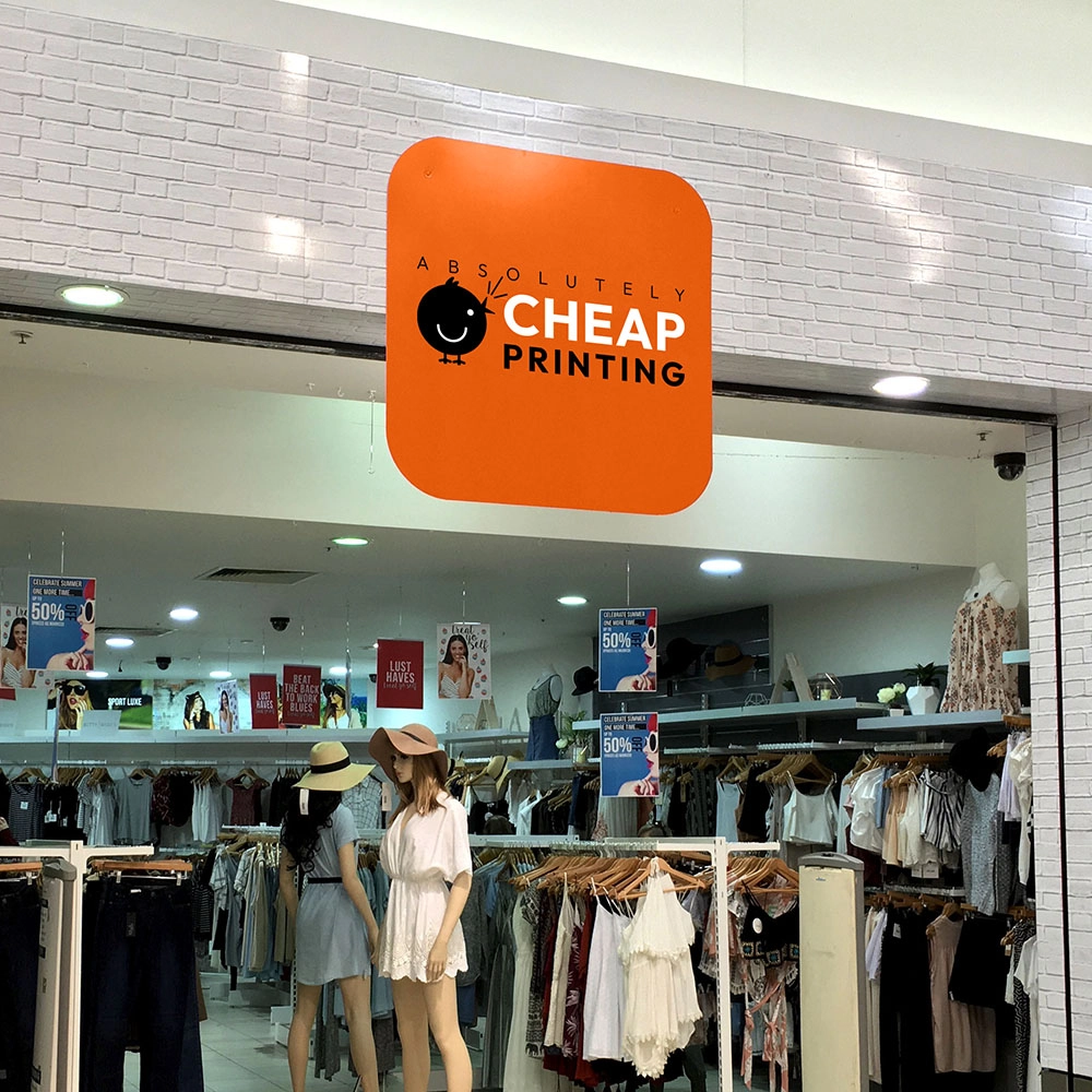 Show details for Custom Shape PVC Signs