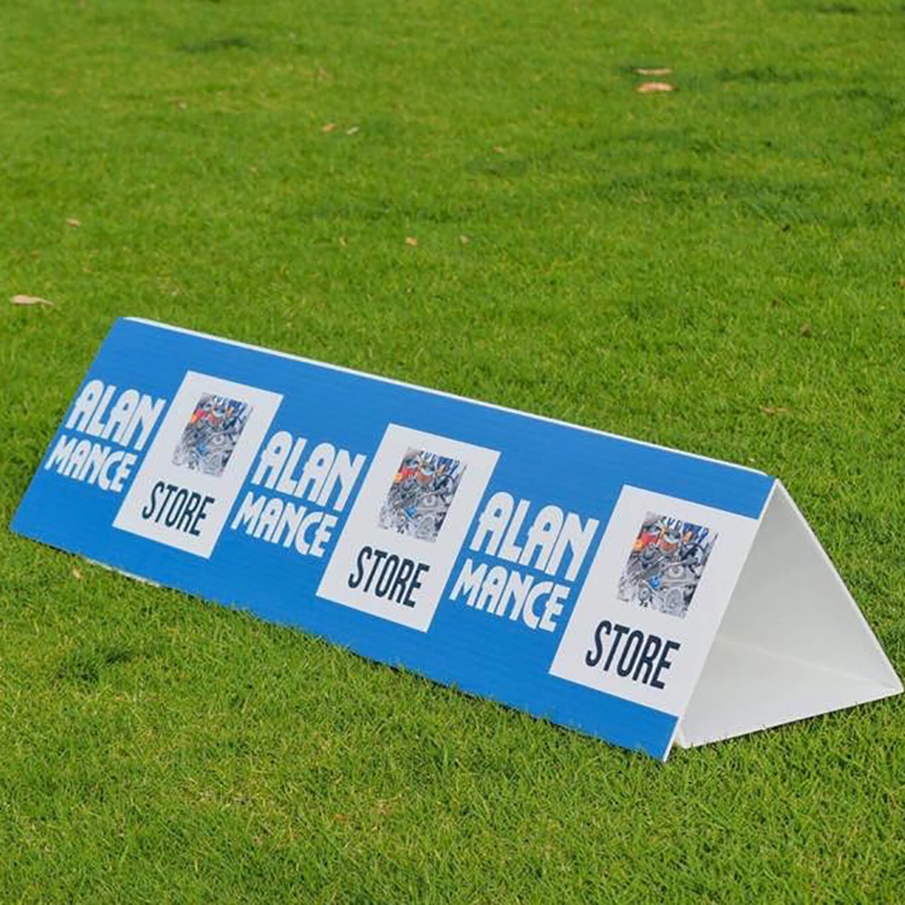 Show details for Corflute Sports Triangle Signs