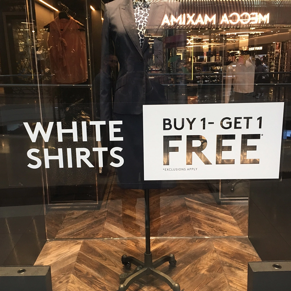 Show details for Window Decals External Clear