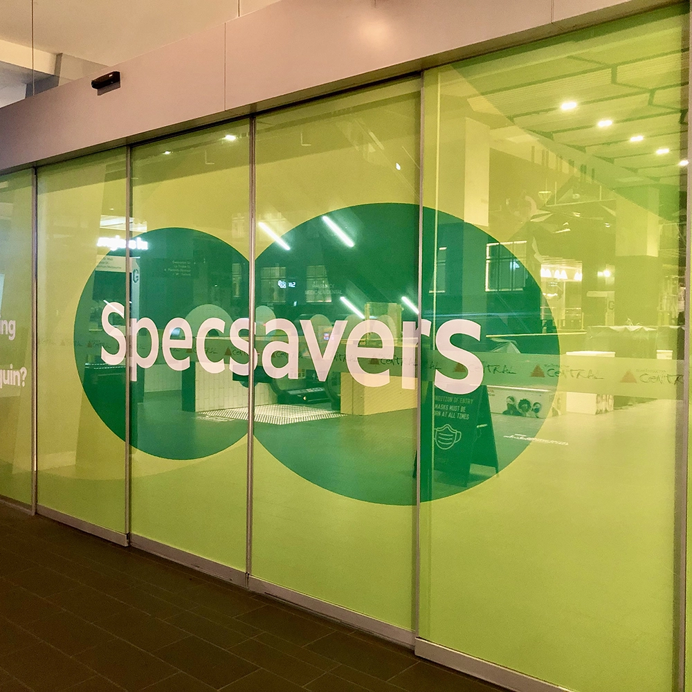 Show details for Window Decals One Way Vision