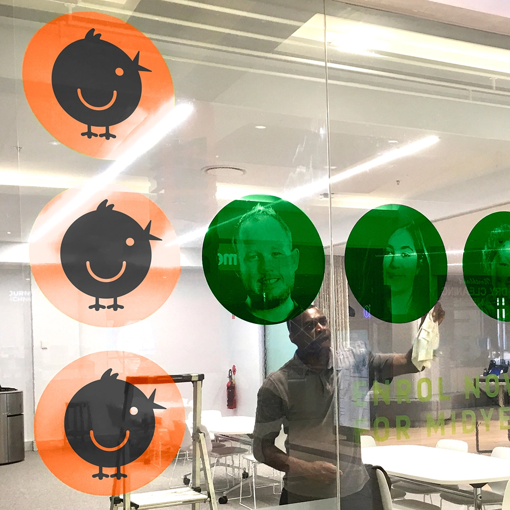 Show details for Window Decals External Clear