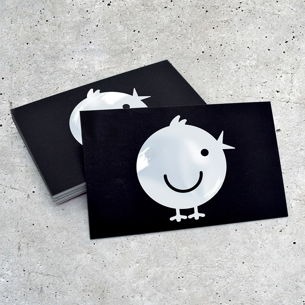 Show details for Velvet Business Cards + Spot UV 1 Side (450gsm)