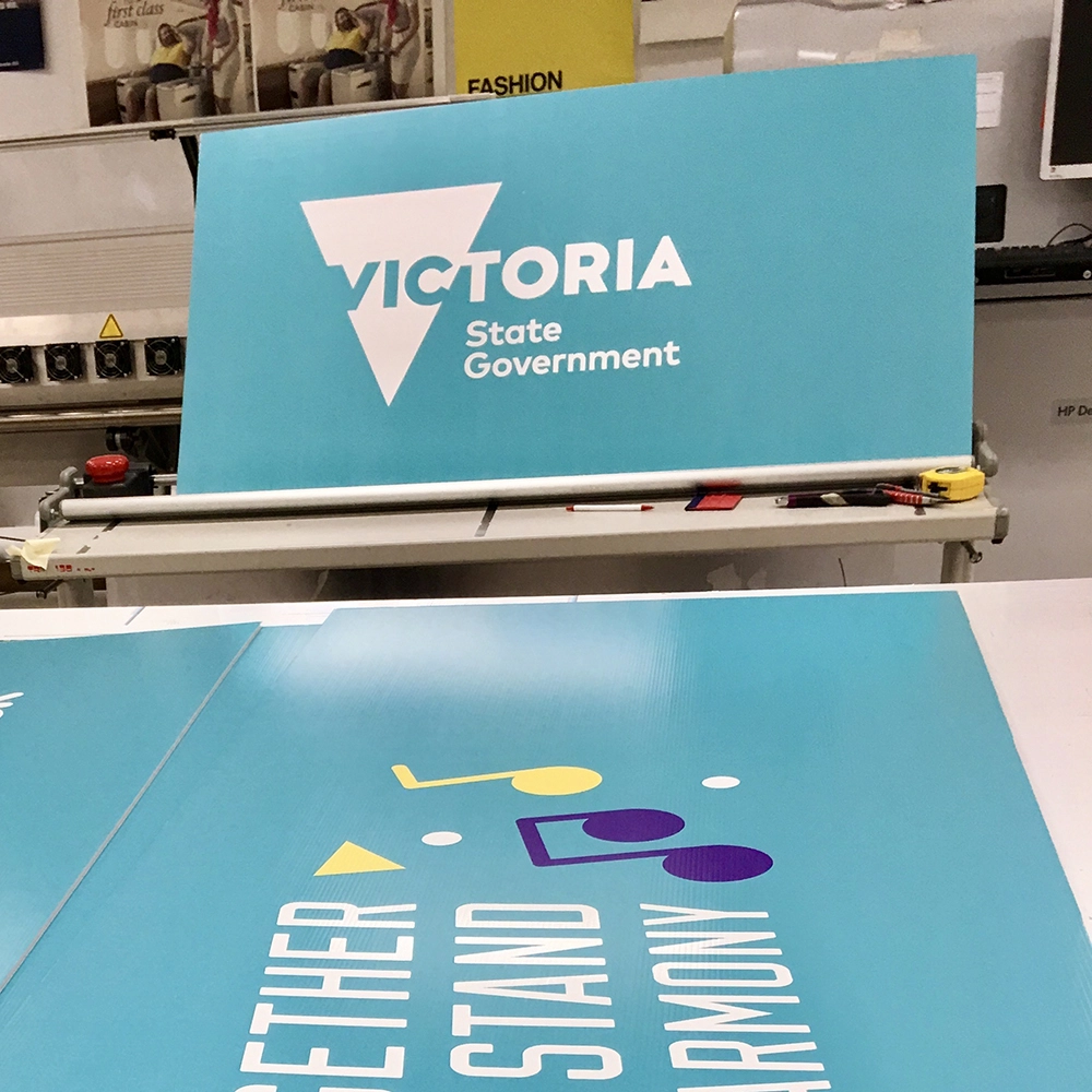 Show details for Corflute Flat Signs