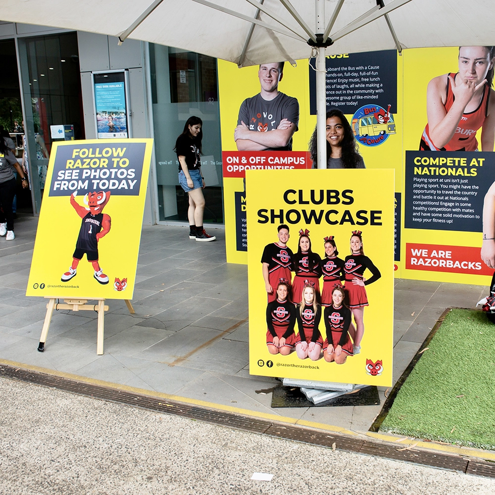 Show details for Corflute Flat Signs