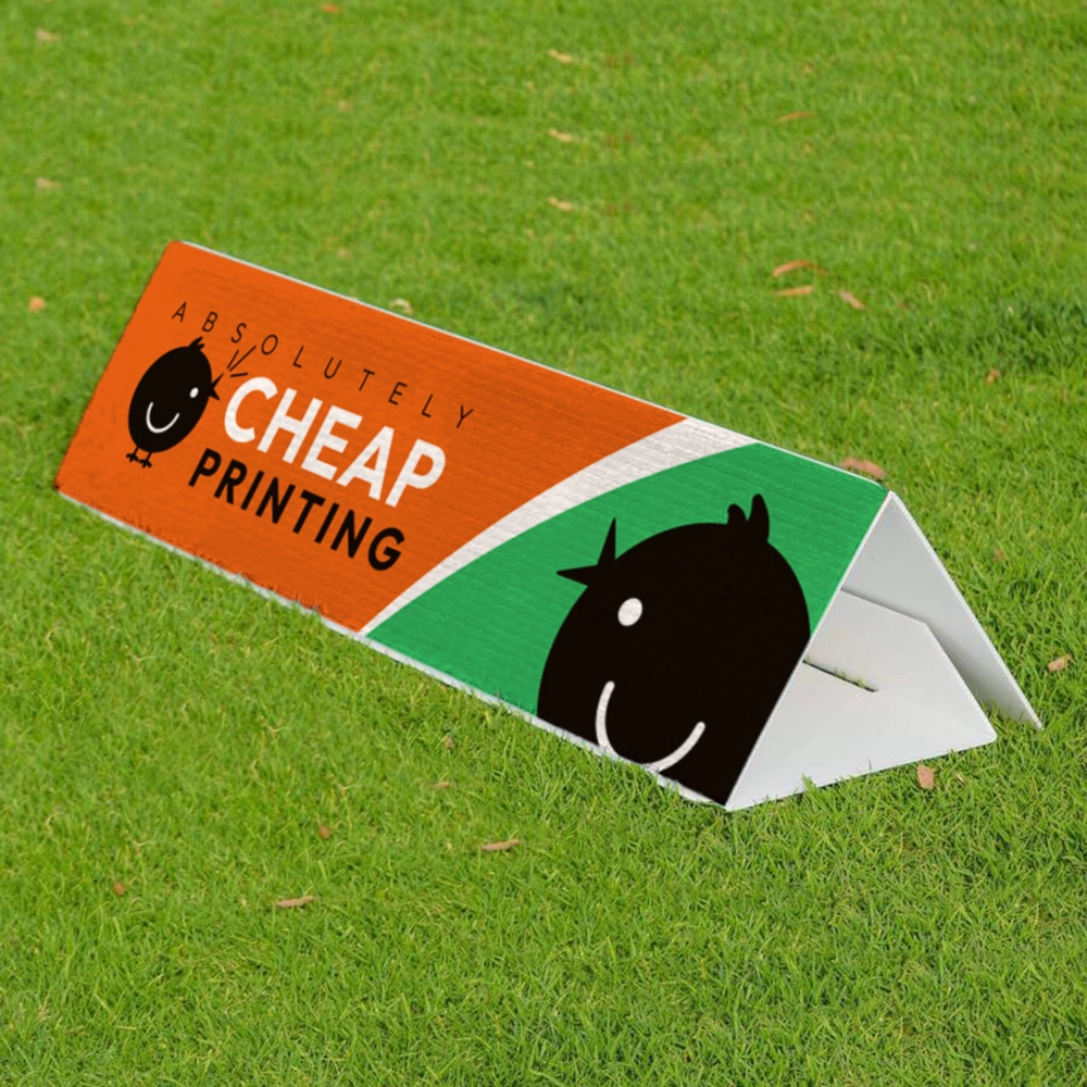 Show details for Corflute Sports Triangle Signs