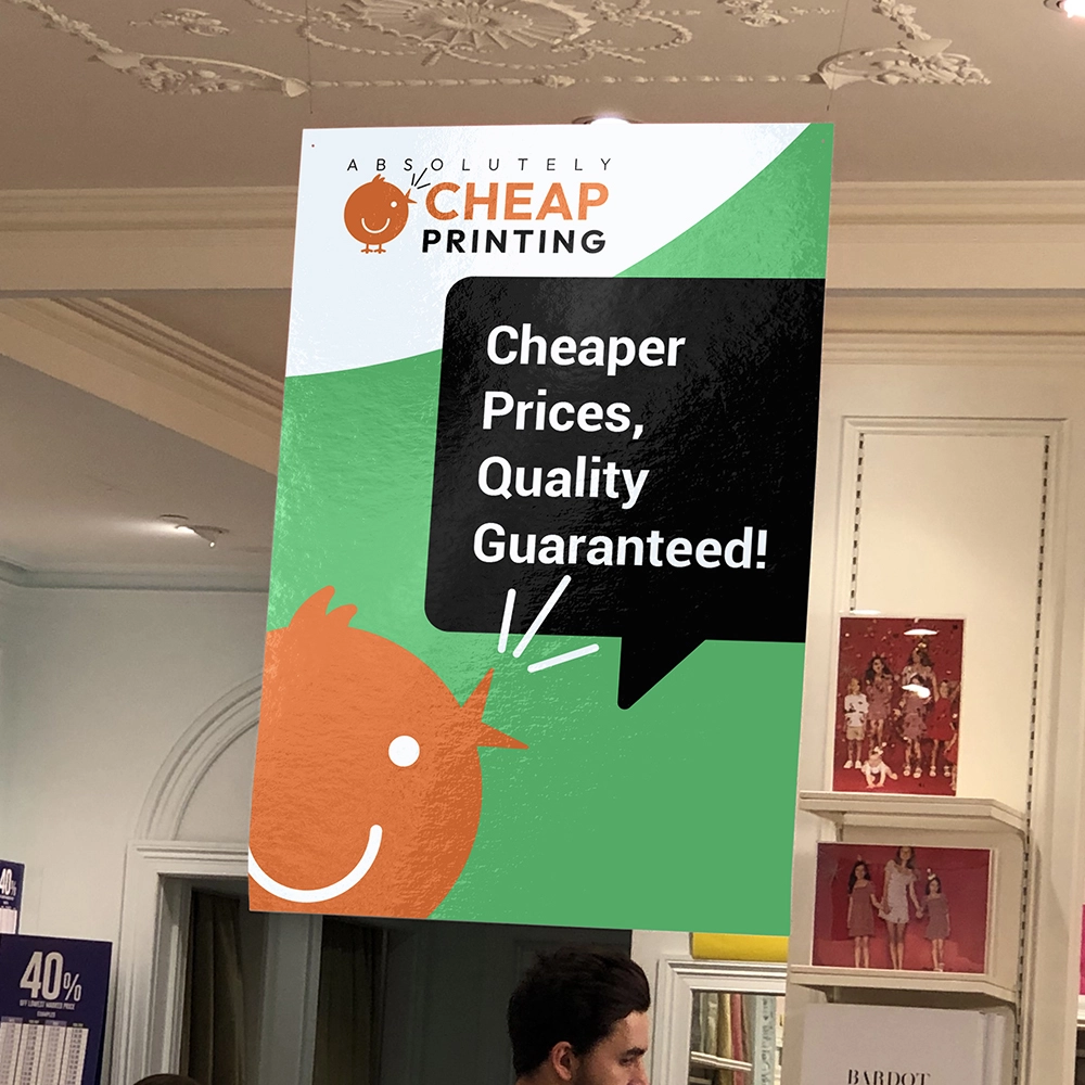 Show details for Double Sided Posters