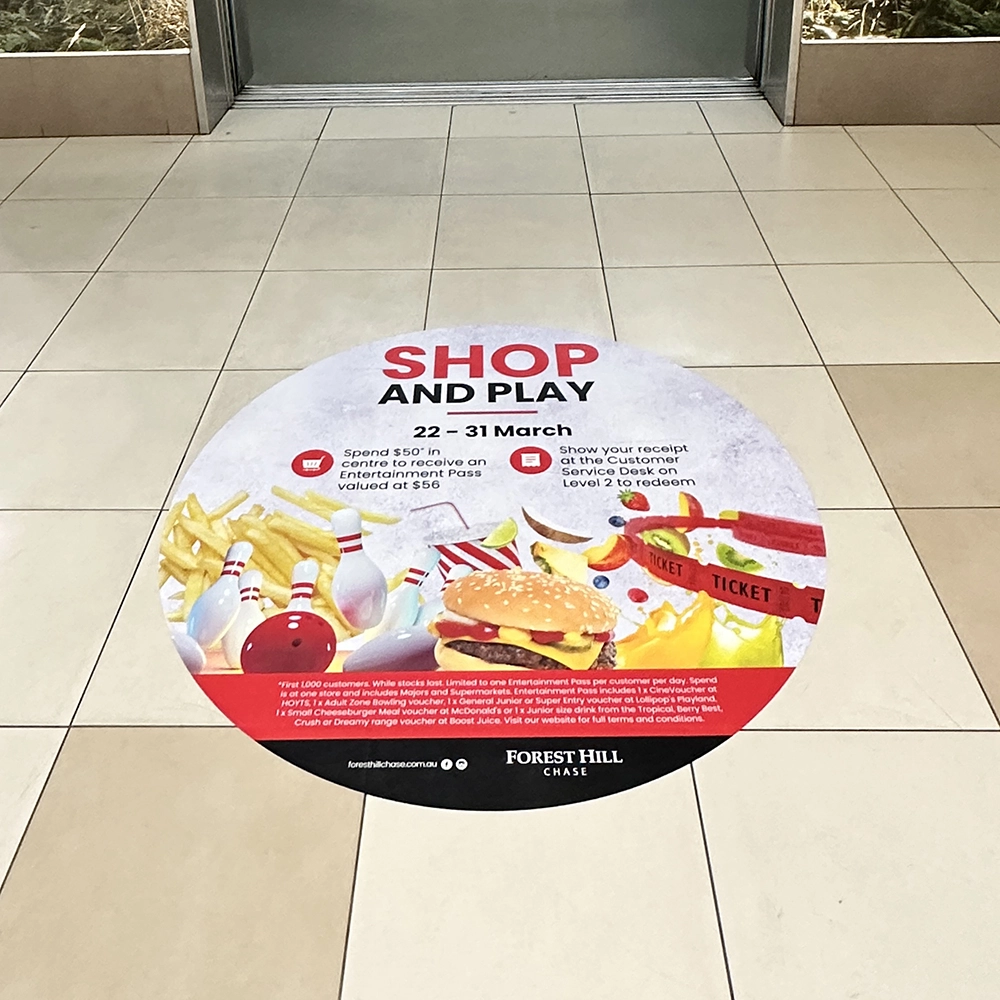 Show details for Indoor Floor Decals